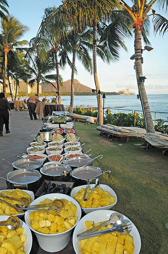 Hawaiian Luau Food